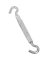 10-1/2" X  3/8" TURNBUCKLE ZINC