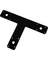 12X8" BLACK T PLATE