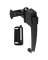 BLK PUSHBTN DOOR LATCH