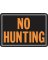 Alum No Hunting Sign