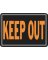 (m) 10x14 Keep Out Sign