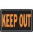 10x14 Keep Out Sign