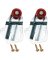 Johnson Hardware 3/4 In. x 3/8 In. Universal Replacement Hangers (2-Count)
