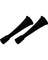 2PK BLK SPRNG DOOR STOP