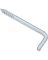 National 2030 Series #110 Square Bend Screw Hook Shoulder Hook (6 Count)