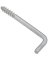 #112 SQ BEND SCREW HOOK