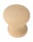 KNOB 1 1/4" WOOD MUSHROOM D/C