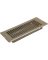 United States Hardware 4 In. x 10 In. x 1-5/16 In. Brown Steel Floor