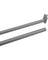 48-72" WHT RND CLST ROD