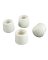 4PK 1" WHITE RUBBER TIPS