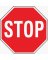 18X18 STOP HWY SIGN