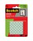 Scotch 1 In. x 1 In. Permanent Indoor Mounting Squares (16-Pack)