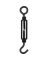 1/4x7-1/2 Black Turnbuckle