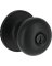 Black Entry Pancake Knob