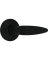 Black Entry Lever Straight