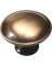 KNOB 1 1/4" ANTIQUE BRASS D/C