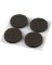 Do it 1/2 In. Brown Round Felt Pad (24-Count)