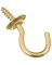 50pk 3/4 Brass Cup Hook