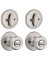 STN/CHRM DEADBOLT&KNOB