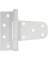 3-1/2" WHITE GATE HINGE