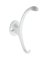 5" WHITE GARMENT HOOK