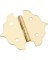 HINGE 1 1/8X 1 1/8" ANT.BRASS