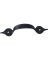 *3-1/4 BLACK HANDLE