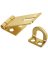 1-3/4 Brass Hasp