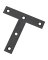 4X4 BLK T-PLATE