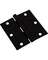 3.5" BLACK DOOR HINGE