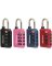RED LUGGAGE LOCK-WORD