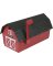 #2 RED BARN POLY MAILBOX