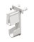 ClosetMaid SuperSlide White Resin Wire Shelf End Bracket