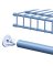 ClosetMaid SuperSlide Wire Shelf End Cap (2-Pack)