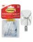 Command Clear Small Wire Hooks, 9 Hooks, 12 Strips