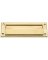 MAIL SLOT 1-1/2"X7"S/BRASS