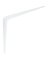 National 211 10 In. D. x 12 In. H. White Steel Shelf Bracket