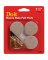 Do it Leveling 1-1/2 In. Dia x 9mm H Round Self Adhesive Furniture Glide,