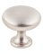 10pk 1-3/16 Satin Nickel Knob