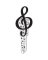 KW11 MUSIC DOOR KEY