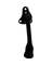 BLK KICKDOWN DOOR STOP