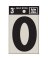 3" BLK VINYL LETTER O