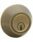 Steel Pro Antique Brass Single Cylinder Deadbolt