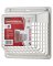 WHITE HINGED VENT GUARD