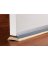 M-D 1-1/4 In. x 36 In. Silver Aluminum & Vinyl Door Sweep