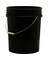 5GL BLK PLASTIC PAIL