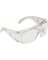 Safety Works Clear Frame Safety Glasses with Anti-Fog Clear Lenses