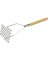 Marshalltown Drywall & Paint Steel 14 In. Mud Mixer, Wood Handle