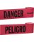 3"x200' Red Danger Tape