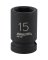 15MM 1/2 Impact Socket